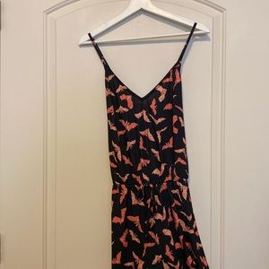 Mod Cloth Bat Jumpsuit New Never Worn